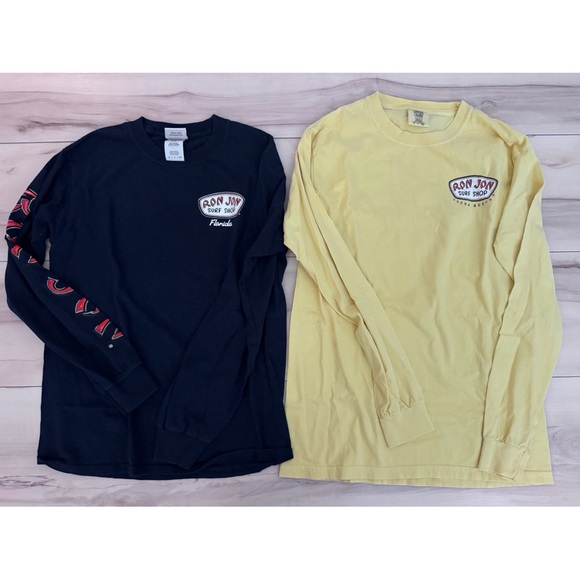 2 Florida Ron Jon surf long sleeve shirts size small - Picture 2 of 5